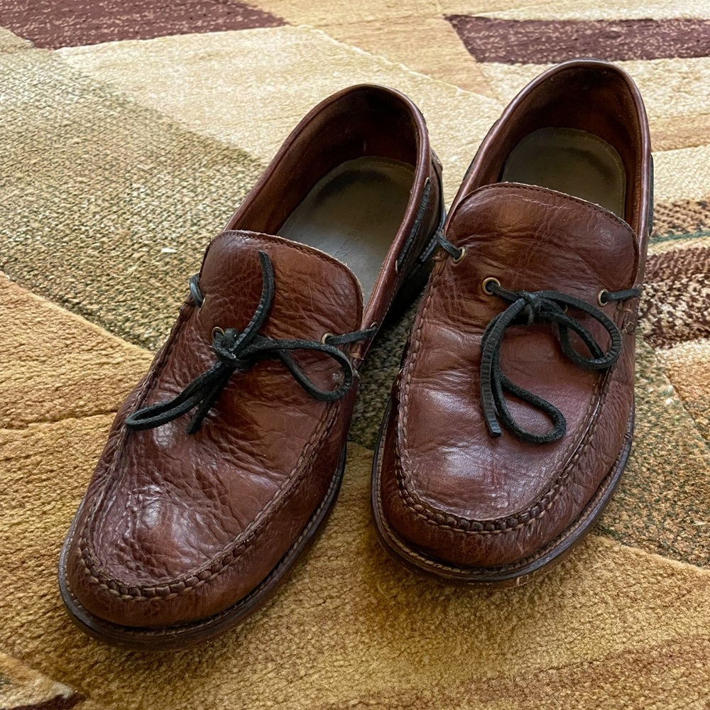 Cole Haan X Todd Snyder Willet Camp Loafer, Brown Size 10.5
